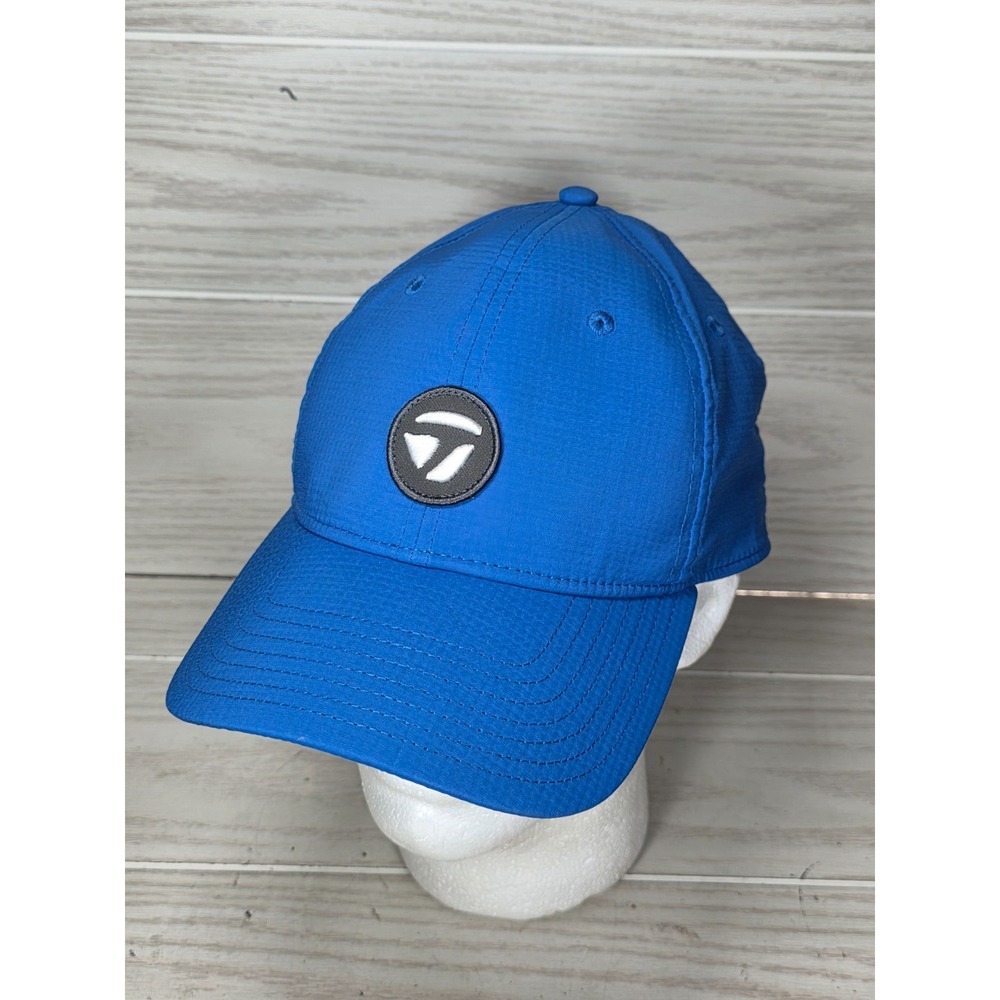 Taylormade Golf Radar Semi Structured Blue Adjustable Hat Cap